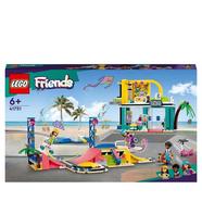 LEGO Friends Parque de Skate – Brinquedo de construção para uma brincadeira criativa com 3 minibonecos (431 peças)