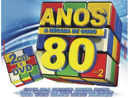 CD/DVD Anos 80: A Década de Ouro Vol.2