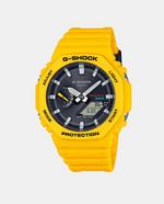 Relógio de resina amarela G-Shock 2100 série GA-B2100C-9AER