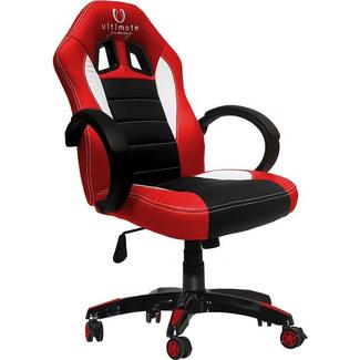 Cadeira Gaming ULTIMATE Taurus (Até 120 kg – Elevador a Gás Classe 4 – Vermelho)