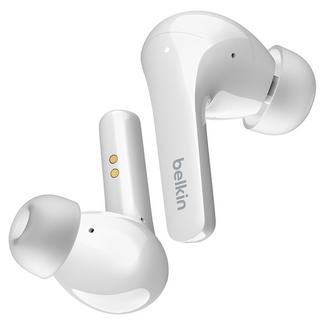 Belkin – Auriculares True Wireless SoundForm Flow com cancelamento de ruido Branco