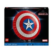 Set de construção de coleção Escudo do Capitão América Shield The Infigity saga Super-heróis LEGO Marvel