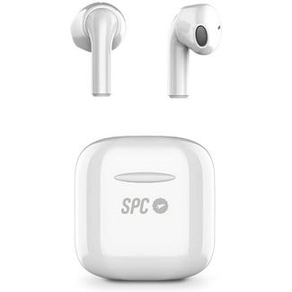 Auriculares Bluetooth True Wireless SPC Zion Pro (In Ear – Microfone – Branco)