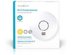 Alarme Detetor De Fumo Inteligente NEDIS Wi-Fi (Outlet Grade A)
