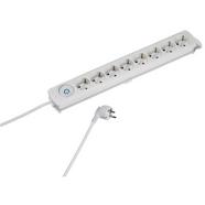 VIVANCO – Extensão Elétrica Vivanco 1×8 1.4M – Branco default