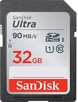 Cartão de Memória SANDISK Ultra 32GB SDHC 100MBs