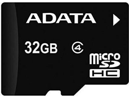 Cartão de Memória MicroSD ADATA Class 4 32GB