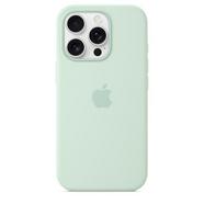 Capa de Silicone Apple com MagSafe para iPhone 16 Pro – Aquamarine Água-marinha