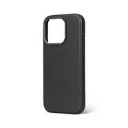 DECODED – Capa Decoded iPhone 15 Pro LEATHER BACK COVER preto