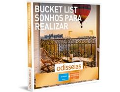 Pack Presente Odisseias – Bucket List – Sonhos para Realizar | Experiência de alojamento ou Aventura para 1 ou 2 pessoas