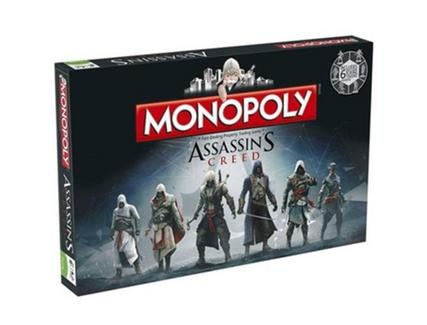Jogo de Tabuleiro MONOPOLY Assassins Creed