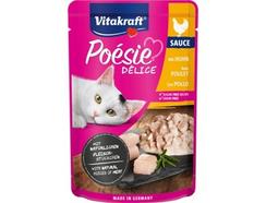 Pack de Comida Húmida para Gato VITAKRAFT Poésie (Molho – Frango – 23 Unidades)