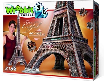Puzzle 3D WREBBIT Torre Eiffel
