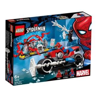 O Resgate de Mota de Spider-Man Lego Super Heroes Marvel