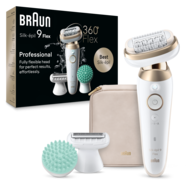 Depiladora BRAUN Silk Epil S9 Fl SES9–071 3Dskin&Spa (Arranque – Multi-zonas – Corrente)