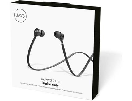 Auriculares Com fio DEFUNC Jays a-Jays (In Ear – Microfone – Noise Canceling – Preto)