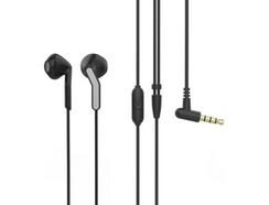 Auriculares com Fio MUVIT for change E56 3.5mm negro