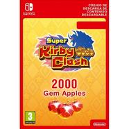Cartão Nintendo Switch Super Kirby Clash – 2000 Gem Apples (Formato Digital)