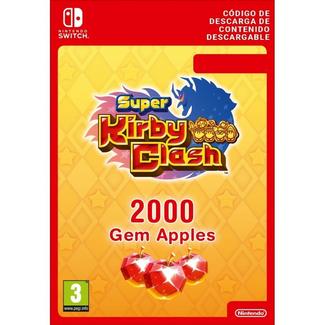 Cartão Nintendo Switch Super Kirby Clash – 2000 Gem Apples (Formato Digital)