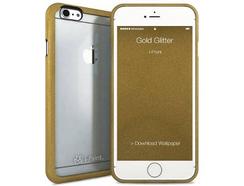 Capa I-PAINT Brilhante iPhone 6, 6s Dourado