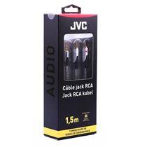 Cabo Áudio Jack 3.5mm – 2RCA JVC 1.5M