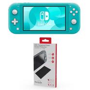 Nintendo Switch Lite Azul Turquesa + Rainbow SWL Protetor Vidro Temperado