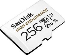 Cartão de Memória MicroSDXC SANDISK High Endurance (256 GB – 100MB/s)
