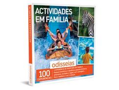 Pack Presente Odisseias – Actividades em Família | Experiência de Aventura | 2 adultos + 1 ou 2 crianças