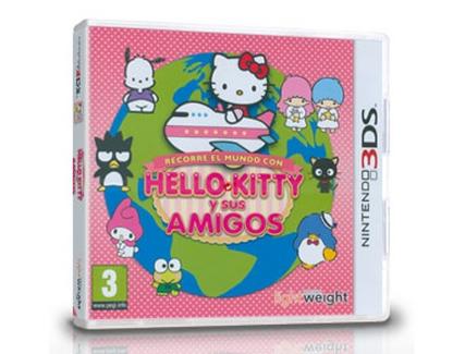 Jogo Nintendo 3DS Recorre el Mundo Con Hello Kitty y sus Amigos