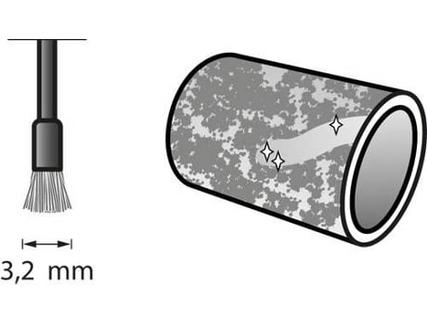 Escova de aço inoxidável de 3,2 mm BOSCH
