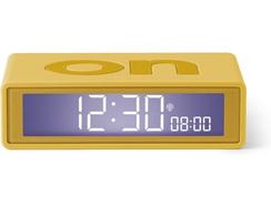 Relógio Despertador LEXON Flip+ (Digital – Amarelo)