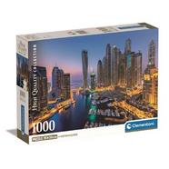 CLEMENTONI – Puzzle High Quality Collection Compact: Dubai – 1000 Peças