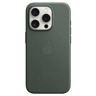 Capa APPLE iPhone 15 Pro FineWoven com MagSafe Verde perene