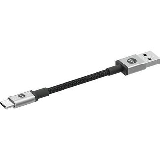 Cabo Mophie USB-A para USB-C 1 metro – Preto
