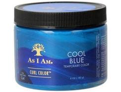 Gel de Cor Temporária AS I AM Cool Blue Curl Color (182 gr)