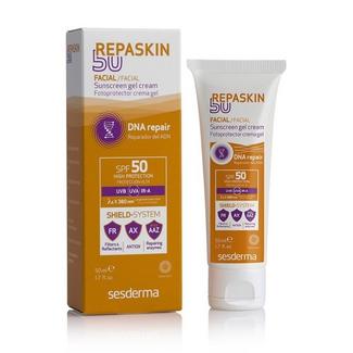 Protetor Solar Facial SESDERMA Repaskin SPF50 Toque Seco (50 ml)