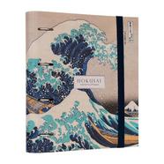Pasta 4 Argolas Hokusai Kokonote – Azul e Cinzento