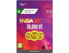 Cartão NBA 2K23 35000 VC (Formato Digital)