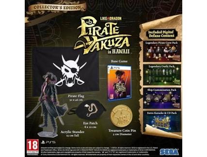 Jogo PS5 Like A Dragon-Pirate Yakuza In Hawaii Collector’s Edition