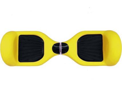 Capa Protetora de Hoverboard SKATEFLASH Amarela em Silicone
