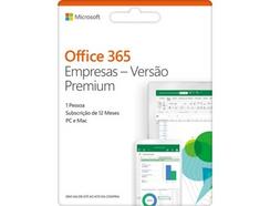 Software MICROSOFT Office 365 Business (1 Dispositivo – 1 Ano – PC e Mac – Formato Digital)