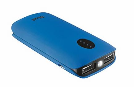 Powerbank TRUST 5200MAH (5200 mAh – 2 USB – 1 Micro USB – Azul)