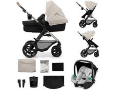 Carrinho de Bebé Multifuncional KINDERKRAFT 3 Em 1 Moov 2 (Cinzento)
