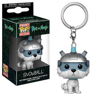 Porta-chaves FUNKO Pop: Rick & Morty – Snowball