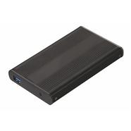 Caixa HDD Tooq 2.5″ SATA (9,5mm) – USB 3.0 / 2.0 Preto