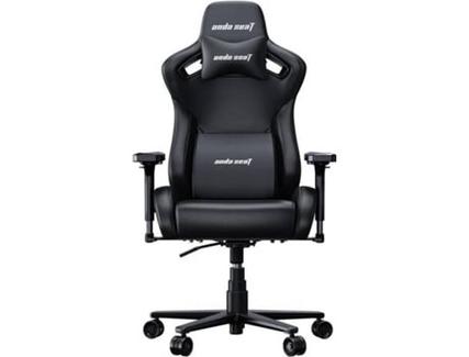 Cadeira de Gaming Anda Seat Kaiser Frontier XL Black XL carbon pvc & steel