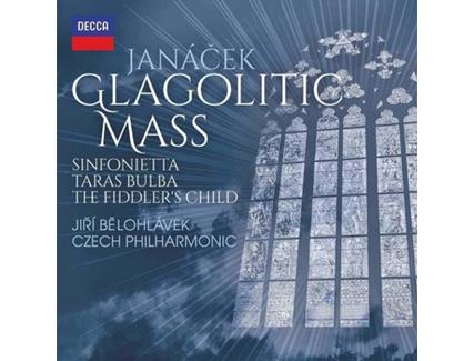 CD Janácek: Glagolitic Mass, Taras Bulba, Sinfonietta, The Fiddler’s Child -por Jiri Belohlavek/Czech Philharmonic