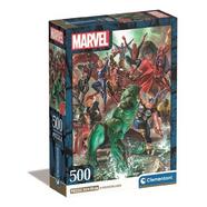 CLEMENTONI – Puzzle Compact Marvel: Avengers – 500 Peças