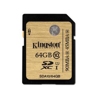 Kingston Technology SDHC/SDXC Class 10 UHS-I 64GB 64GB SDXC UHS Class 10 cartão de memória