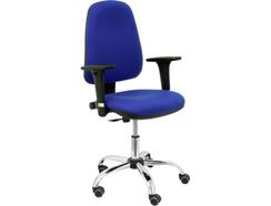 Cadeira de Escritório Operativa PIQUERAS Y CRESPO Socovos Azul (Braços reguláveis – Tecido)